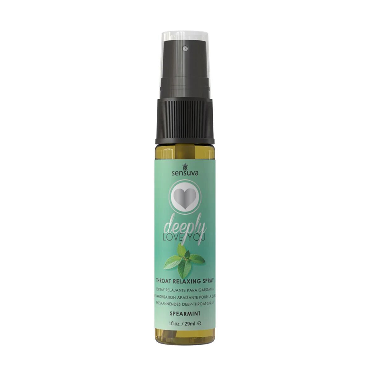 Спрей для мінету Sensuva Deeply Love You Spearmint (29 мл), для глибокого мінету