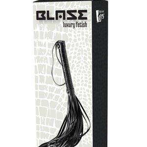 Флогер BLAZE LUXURY WHIP CROCO BLACK