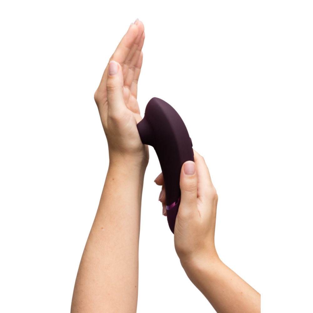 Вакуумний кліторальний стимулятор Womanizer Next Dark Purple, 3D Pleasure Air, 14 рівнів інтенсивності