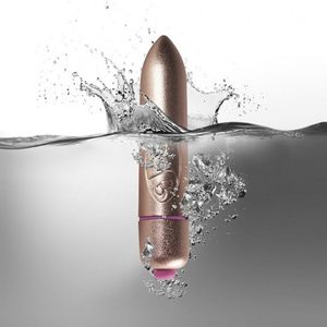 Віброкуля Rocks Off Coloured 7 Speed ​​RO-80mm Precious Golden Passion