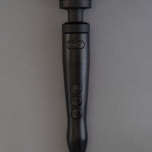 Вібромасажер DOXY Die Cast 3 Matt Black, дуже потужний, живлення 220В, металевий корпус