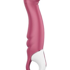 Потужний вібратор Satisfyer Vibes Petting Hippo з гнучким стовбуром, літій силікон, 12 режимів