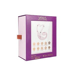 Смарт-вібратор для пар Adrien Lastic Venus + APP, подвійний, можна носити під одягом, 10 режимів