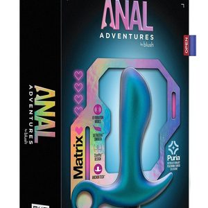 Масажер простати Blush Anal Adventures з вібрацією, 11.5 см