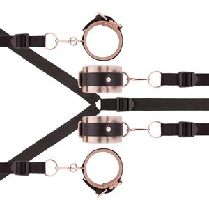 Фіксатор рук і ніг для ліжка Rosy Gold - Under-Mattress Restraint Set