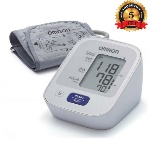 Автоматичний тонометр Omron M2 BASIC без адаптера (НЕM-7121-RU)