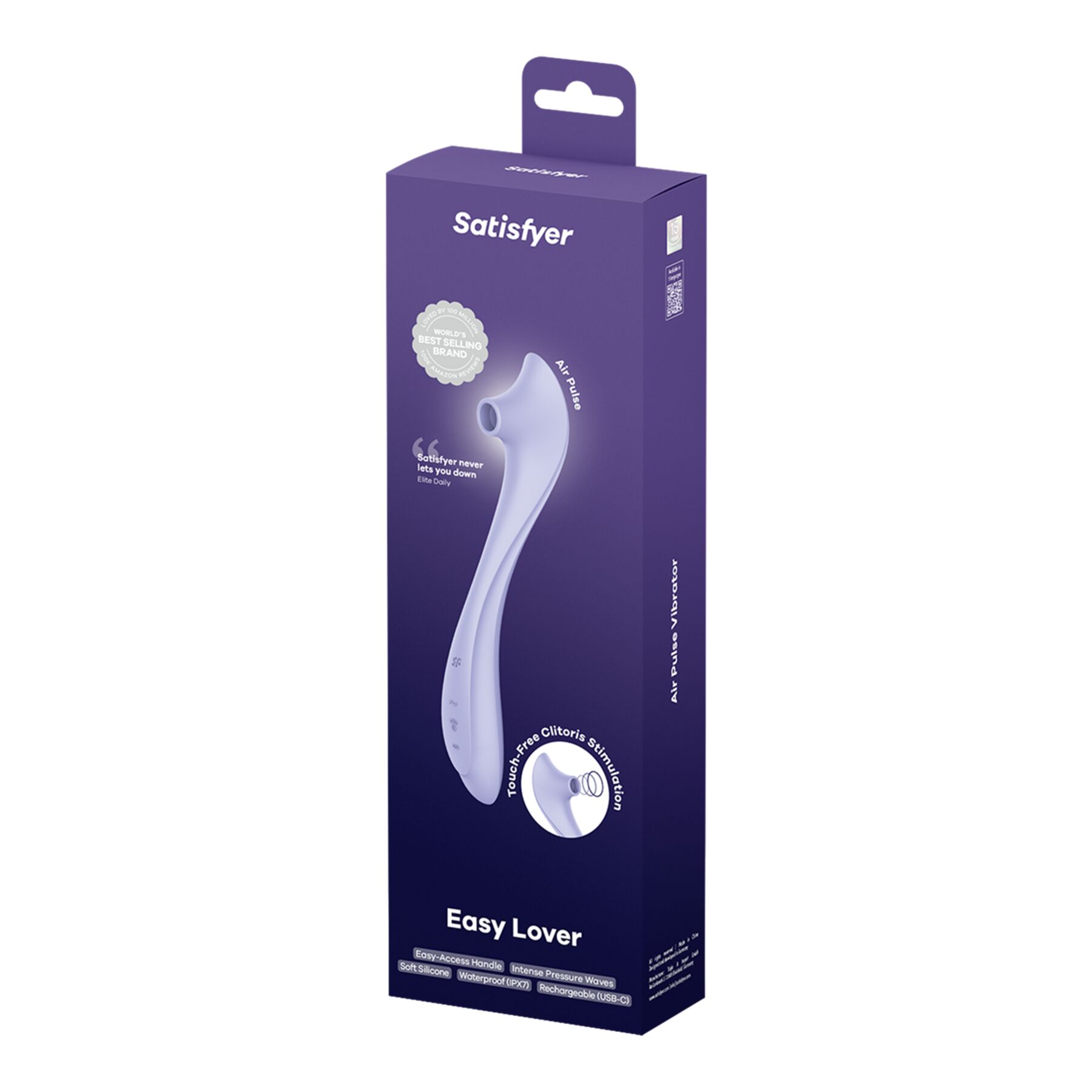 Вакуумний кліторальний стимулятор Satisfyer Easy Lover