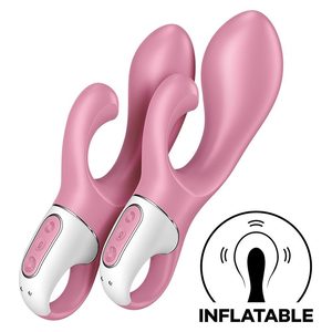 Вібратор-кролик надувний Satisfyer Air Pump Bunny 2