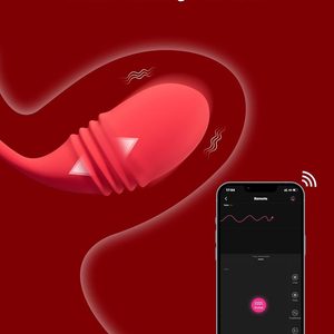 Смарт-віброяйце з пульсацією Lovense Vulse (Thrusting Egg Vibrator), імітація фрикцій