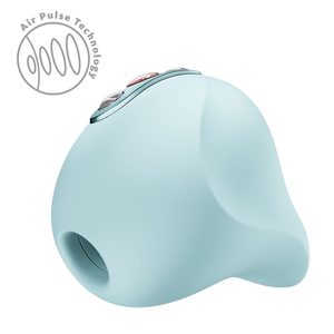 Вакуумний стимулятор Fun Factory Seduction Ice Blue, 11 режимів роботи, перезаряджуваний