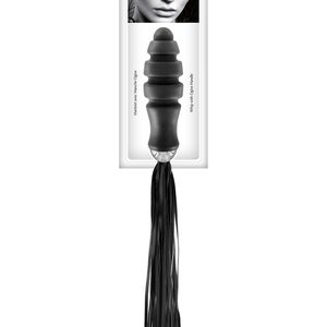 Флогер з ручкою для проникнення Fetish Tentation Whip with Ogive Handle