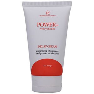Потужний крем-пролонгатор Doc Johnson Power+with Yohimbe Delay Cream, екстракт Йохимбе, 56 г, коробка