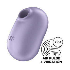 Вакуумний стимулятор із вібрацією Satisfyer Pro To Go 2 Violet