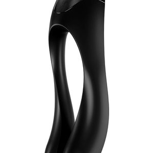 Вібратор на палець Satisfyer Candy Cane Black