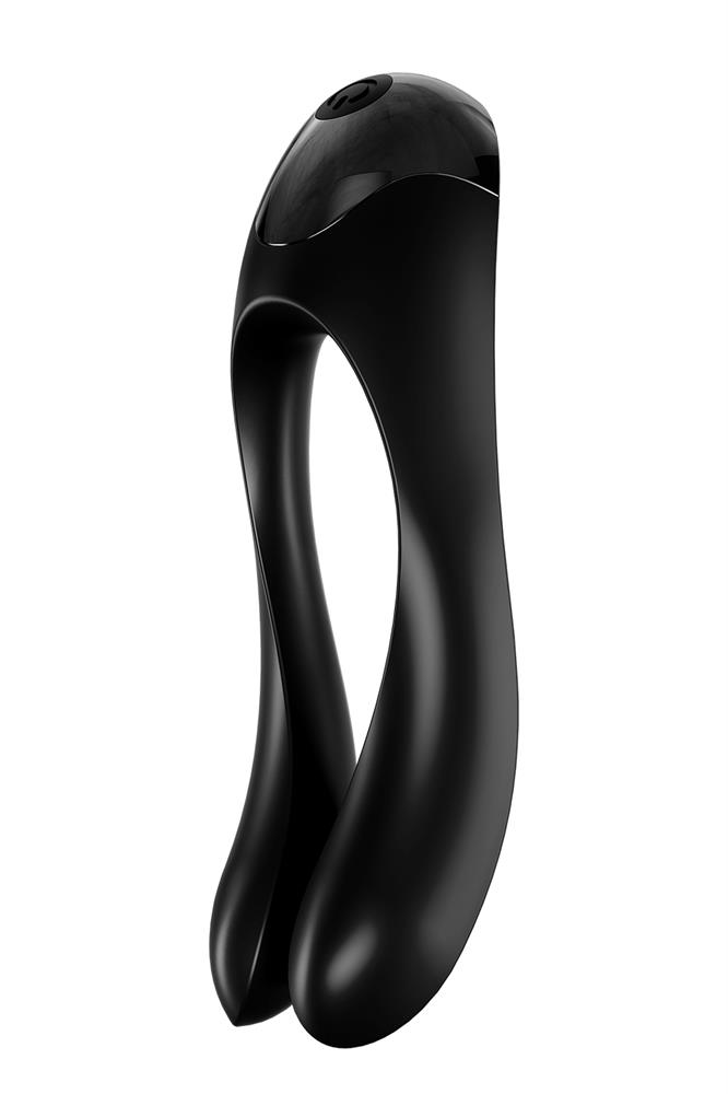 Вібратор на палець Satisfyer Candy Cane Black