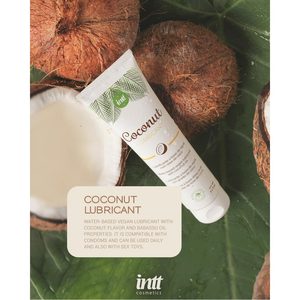 Доглядальний лубрикант Intt Coconut з кокосовою олією на водній основі (100 мл)