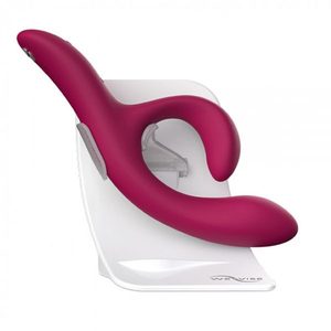 Смарт вібратор-кролик We-Vibe Nova Fuchsia, ергономічний, регульований кут нахилу стовбура