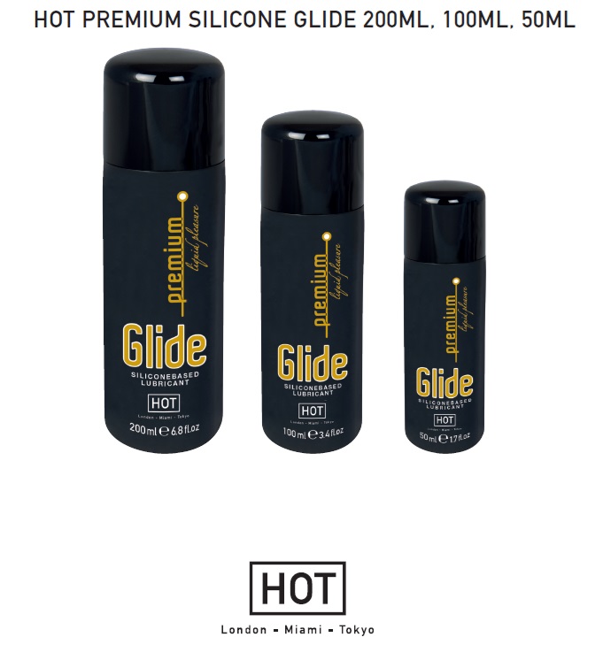 Лубрикант на силіконовій основі HOT Premium Silicone Glide, 100 мл