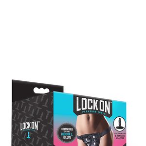 Трусики для страпона LOCK ON STRAP ON HARNESS BLACK