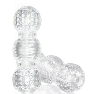 Мастурбатор нереалістичний Blush M for Men Master Stroker прозорий