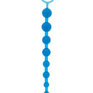 Анальний ланцюжок Oriental Jelly Butt Beads 10.5, BLUE