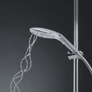 Насадка-стимулятор для душу 2в1 Womanizer Wave Chrome, масажер для інтимних зон