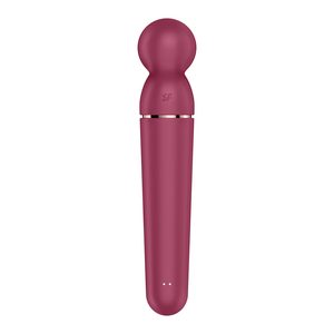 Вібромасажер Satisfyer Planet Wand-er Berry/Rosegold, дуже потужний, бездротовий