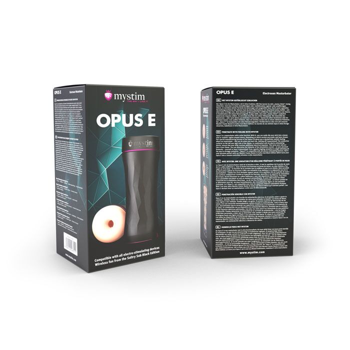 Мастурбатор Mystim Opus E Donut для електростимулятора