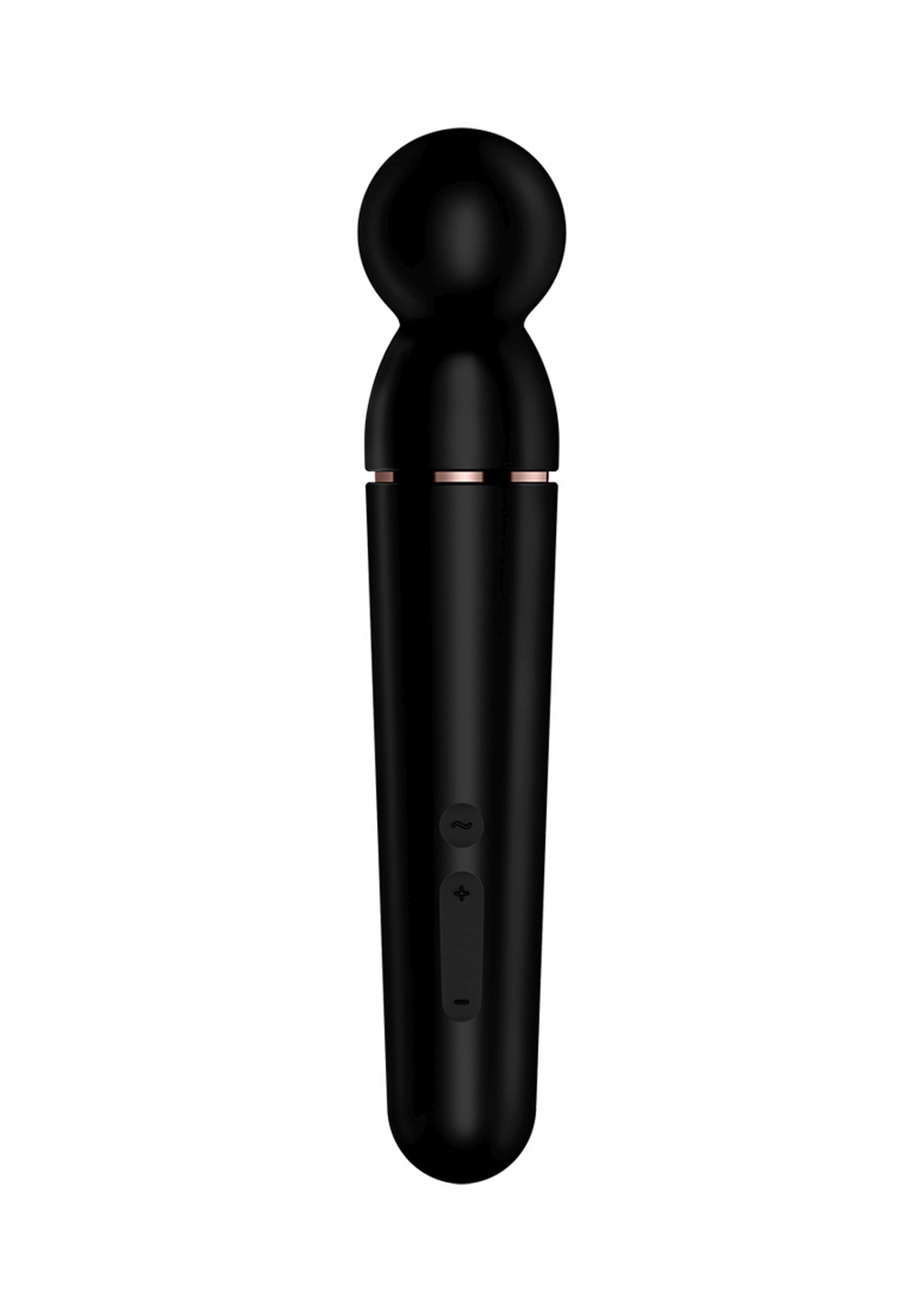 Вібромасажер Satisfyer Planet Wand-er Black/Rosegold, дуже потужний, бездротовий