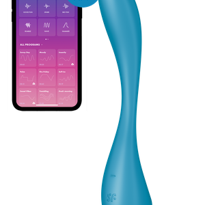 Універсальний смарт-вібратор Satisfyer G-Spot Flex 5+ Petrol