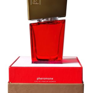 Духи с феромонами женские SHIATSU Pheromone Fragrance women red, 50 мл