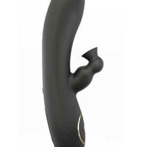 Вакуумний вібратор-кролик Dorcel DIVINE RABBIT з вібрацією, 10 режимів вібрації: 3 режими вакууму