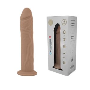 Фалоімітатор SilexD Flesh (MODEL 2 size 9in) Liquid Silicone, підходить для торса Apollo S і L