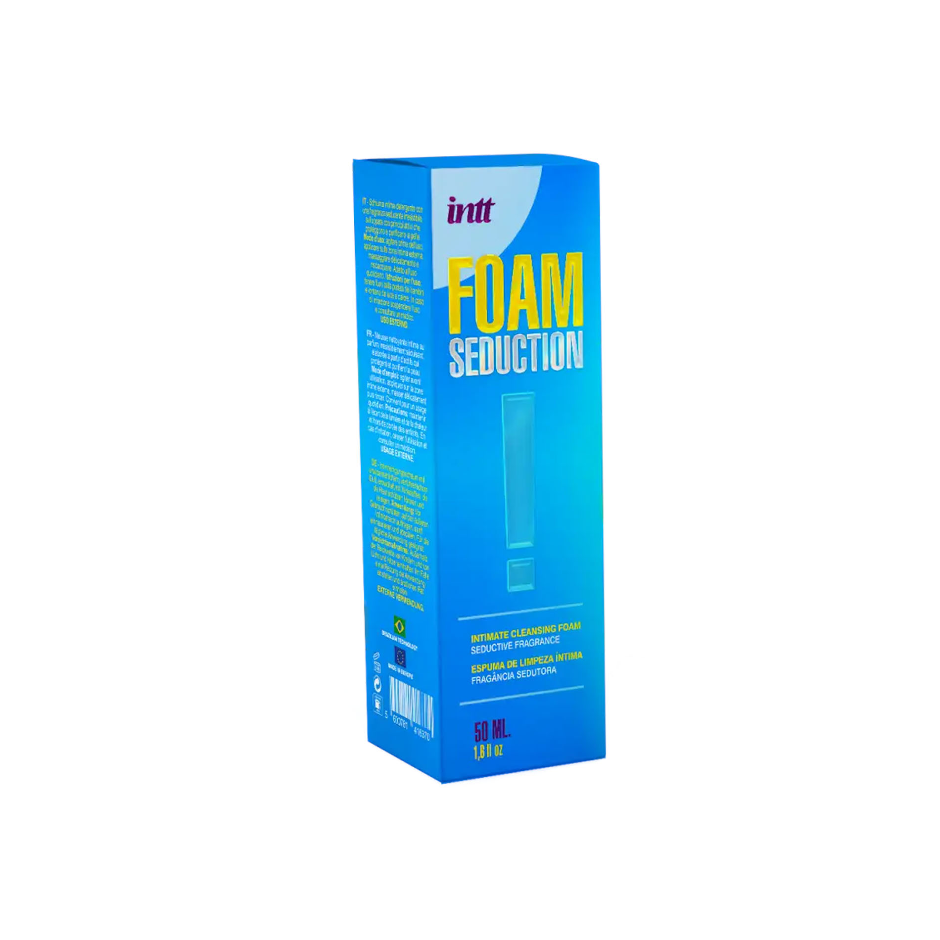Піна для інтимного догляду Intt Foam Seduction (50 мл), ніацинамід + пантенол, спокусливий аромат