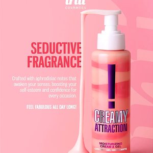 Зволожувальний крем-гель 2в1 Intt Creamy Attraction Seduction 100 мл з ароматом-афродизіаком, унісекс