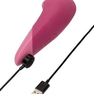 Мінівібратор Womanizer Vibe Dusky Pink, 3 авторежими + 10 рівнів інтенсивності