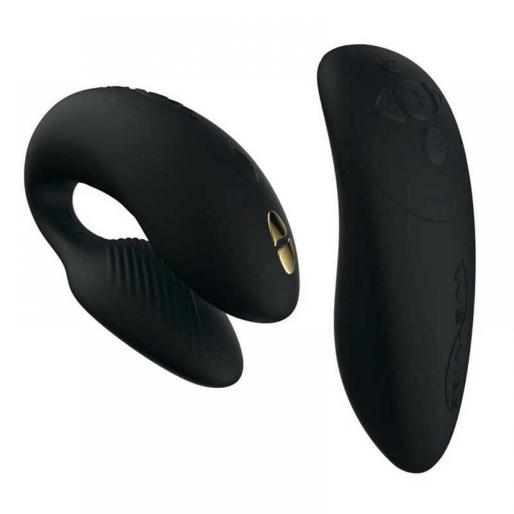 Преміальний подарунковий набір Golden Moments: Womanizer Premium та We-Vibe Chorus Black