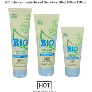 Органічний лубрикант на водній основі Hot Bio Lube Sensitive, 100 мл