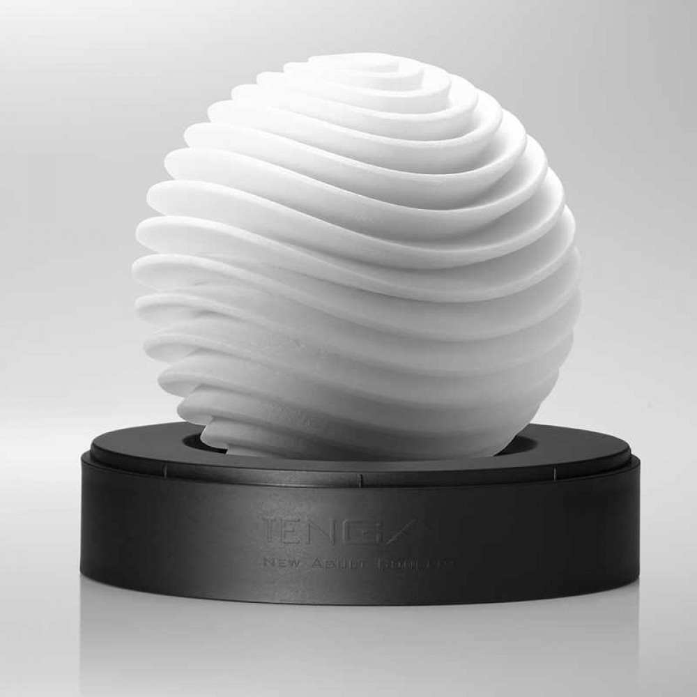 Мастурбатор Tenga Geo Aqua, новий матеріал, ніжні хвилі, новий ступінь розвитку Tenga Egg