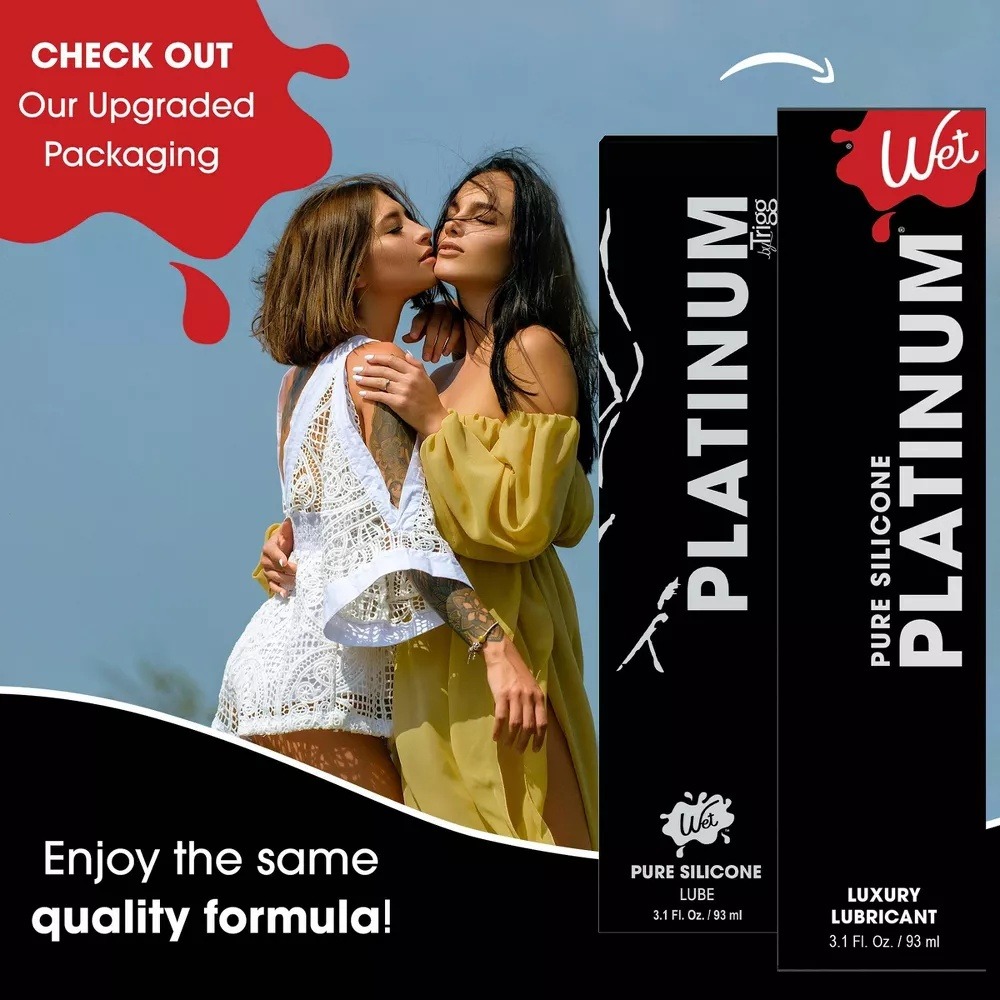 Лубрикант на силіконовій основі Wet Pure Silicone Platinum (118 мл)