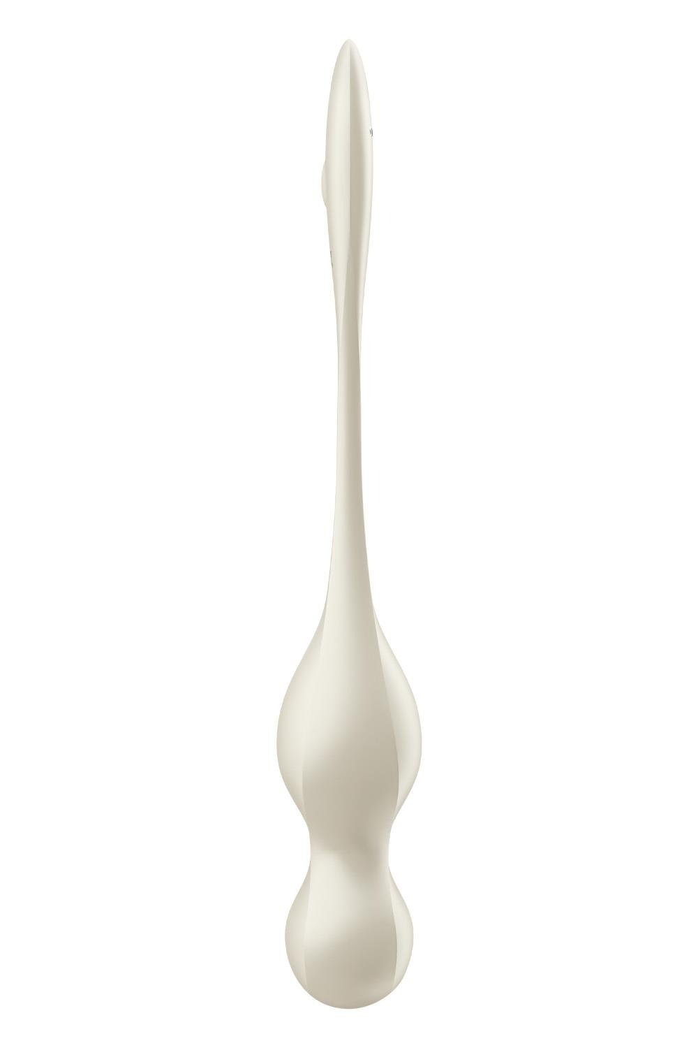 Вагінальні смарт-кульки з вібрацією Satisfyer Love Birds 1 Connect App White, 78 г