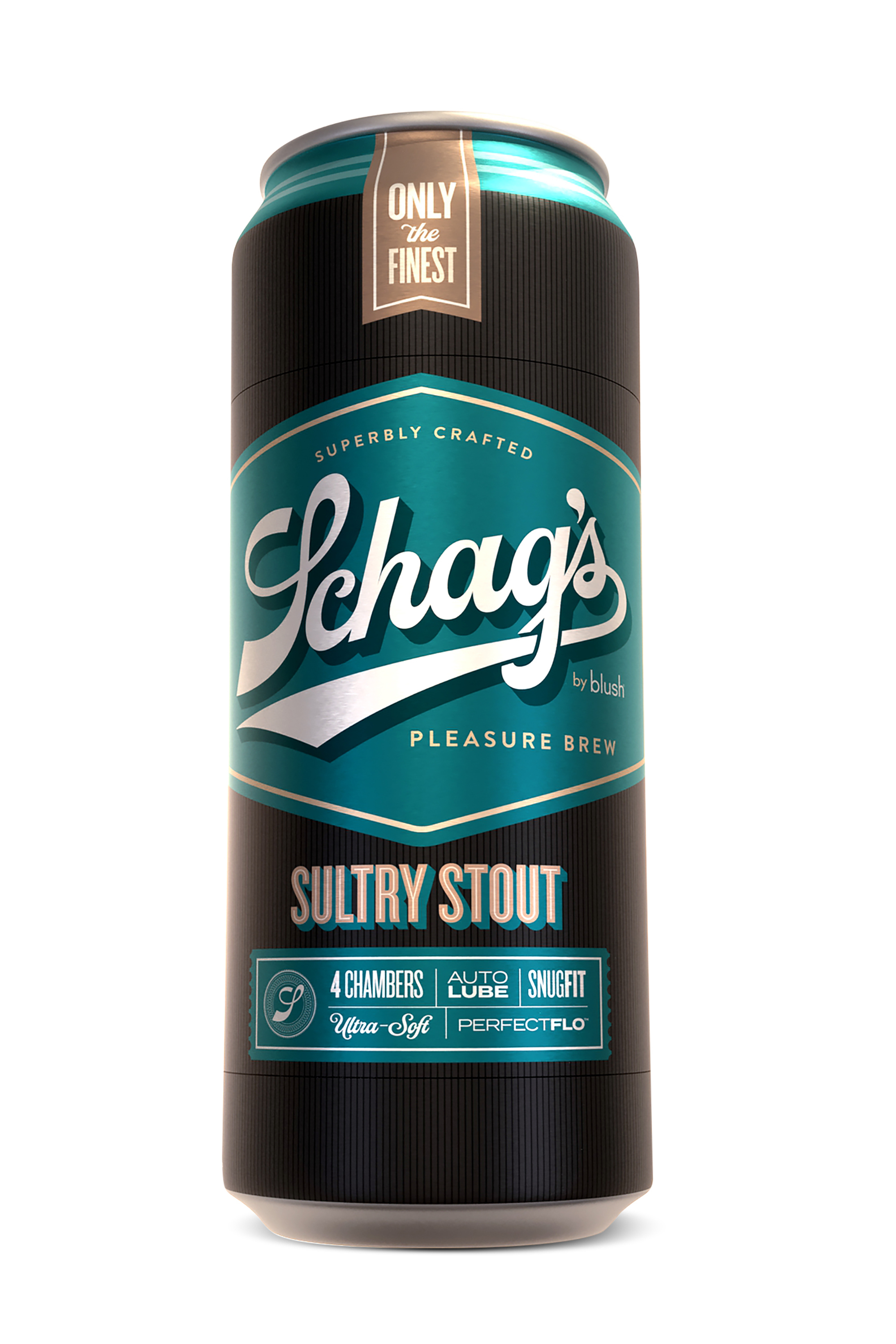 Мастурбатор – банка пива Blush Schag's – Sultry Stout Masturbator – Frosted, самозмащуваний, вакуум
