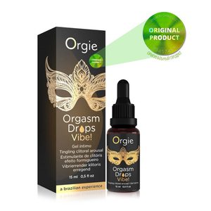 Кліторальні краплі з вібрацією Orgie ORGASM DROPS VIBE, 15 мл