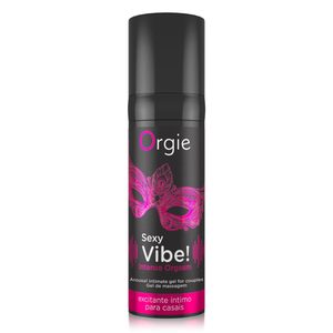 Рідкий вібратор Orgie "SEXY VIBE" вібрація + посилення оргазму, 15 мл