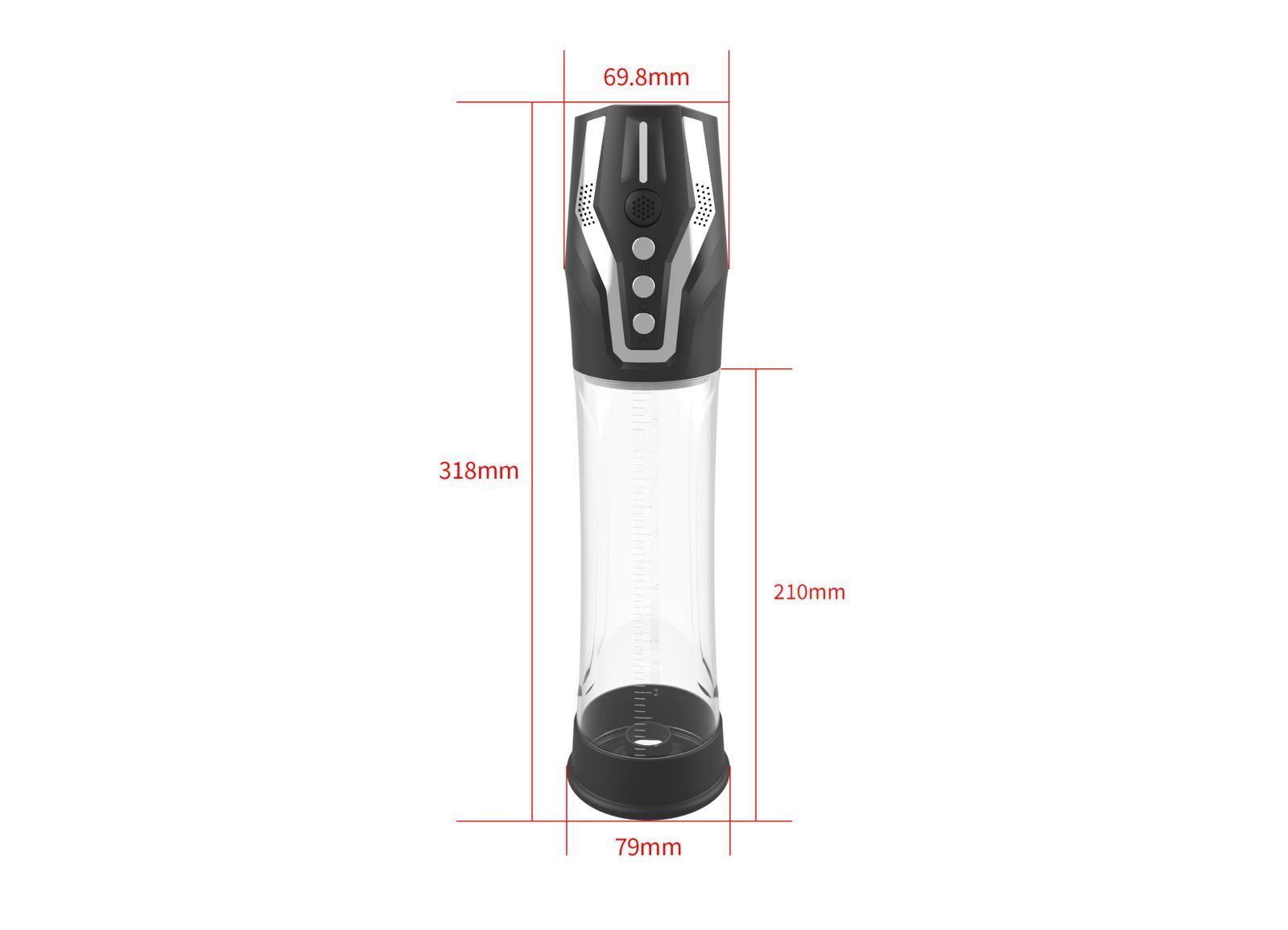 Автоматична вакуумна помпа Men Powerup Passion Pump