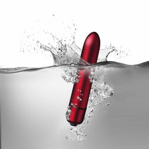 Віброкуля Rocks Off RO-90mm 10 Speed ​​Scarlet Velvet матова