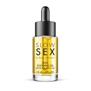 Заспокійлива олія для анального сексу Bijoux Indiscrets Slow Sex Anal Soothing Oil Before & After 15 мл