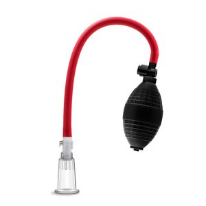 Вакуумна помпа для клітора Blush Temptasia – Beginner's Clitoral Pumping System, механічна, груша