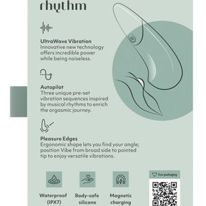 Мінівібратор Womanizer Vibe Sage, 3 авторежими + 10 рівнів інтенсивності
