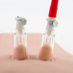 Вакуумна помпа для клітора Blush Temptasia – Beginner's Clitoral Pumping System, механічна, груша